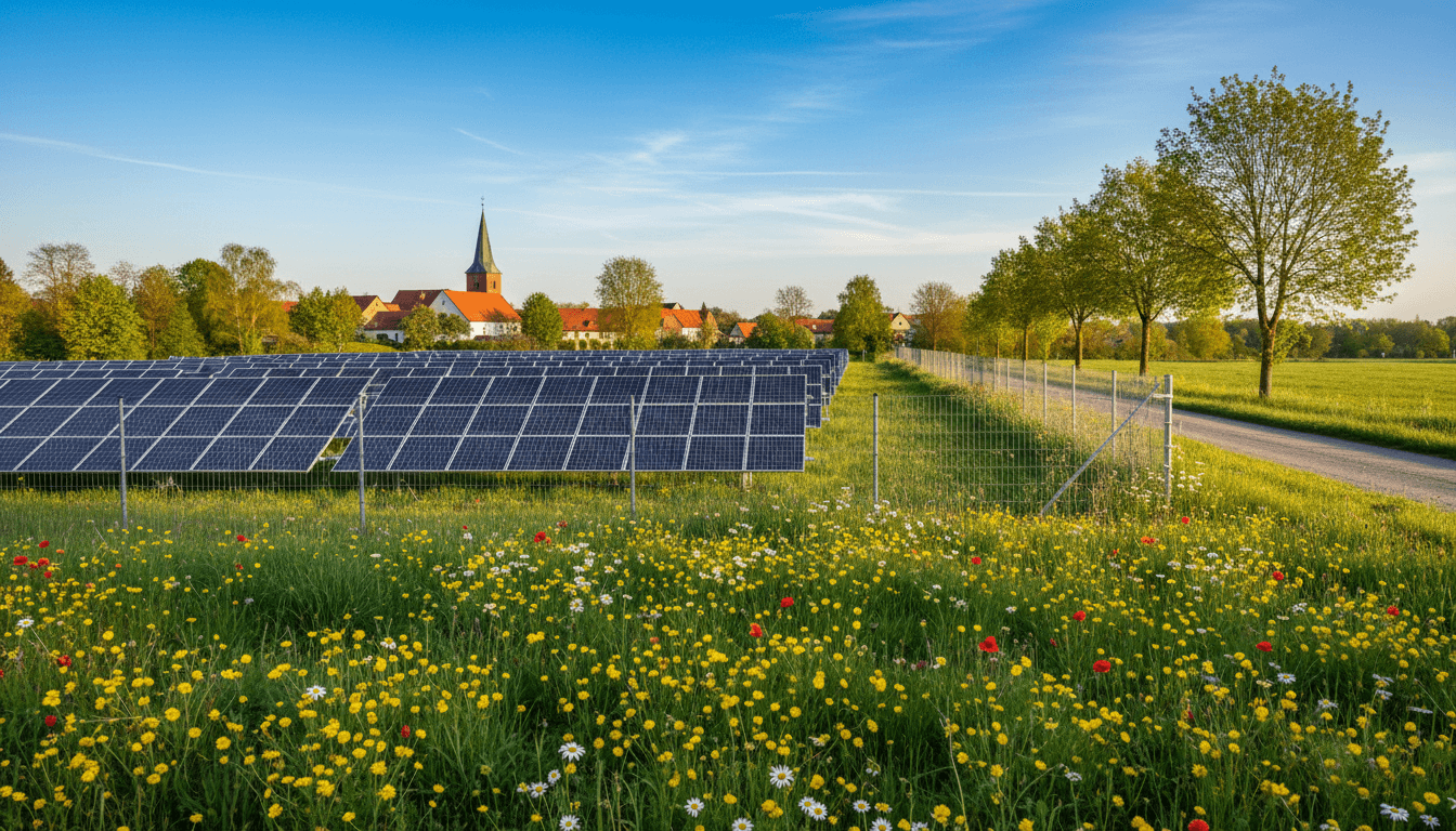 Bürgersolaranlage mit Genussrechten — alternative PV-Investmentform