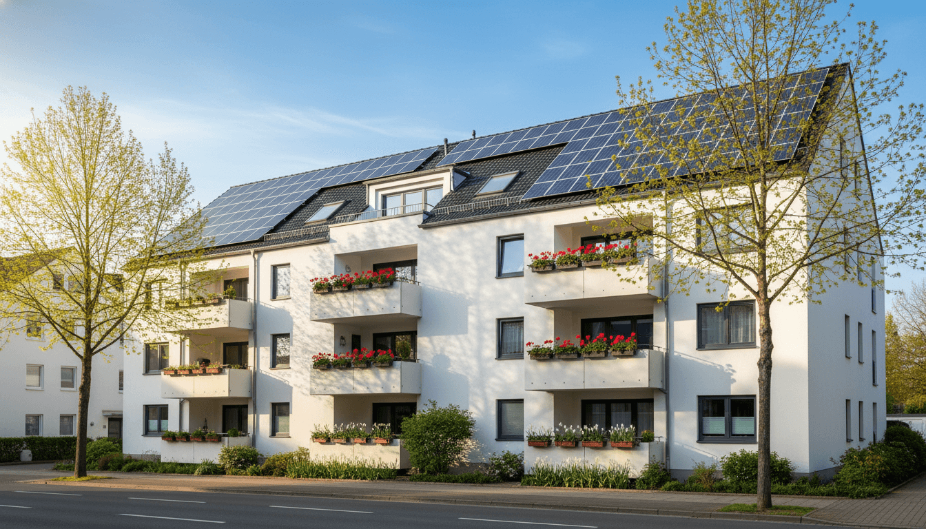 Mieterstrom im Mehrfamilienhaus — alternative PV-Anwendung