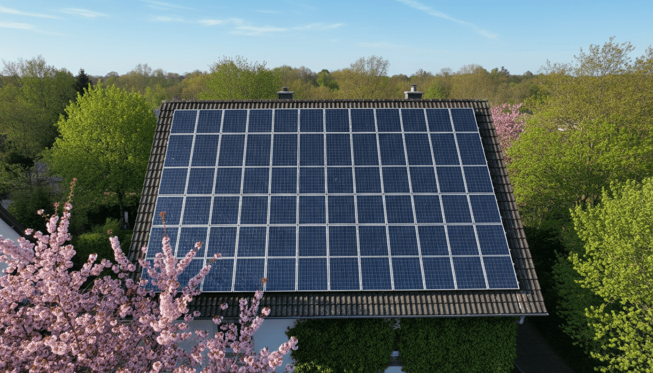 Photovoltaik-Leistung pro m² — wie viel kWp passen aufs Dach